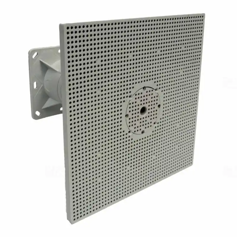 Magasított szerelőlemez 238x238 / 50-200mm hőszigetelésbe világosszürke, MDZ XL KB Kopos Pénzvisszafizetés