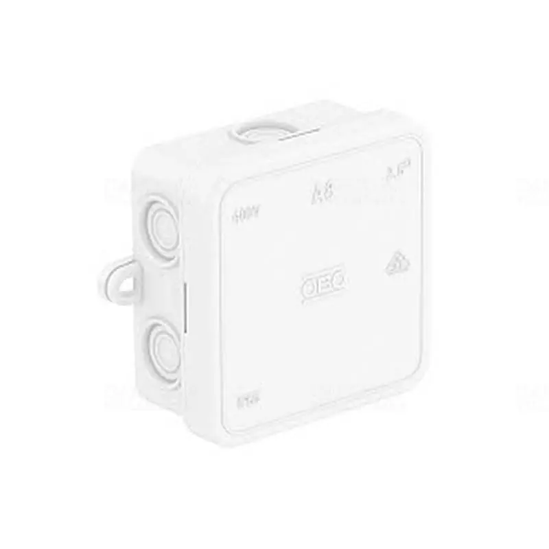 Kiváló minőség OBO Kötődoboz75x75x36 A8 2000075 hófehér