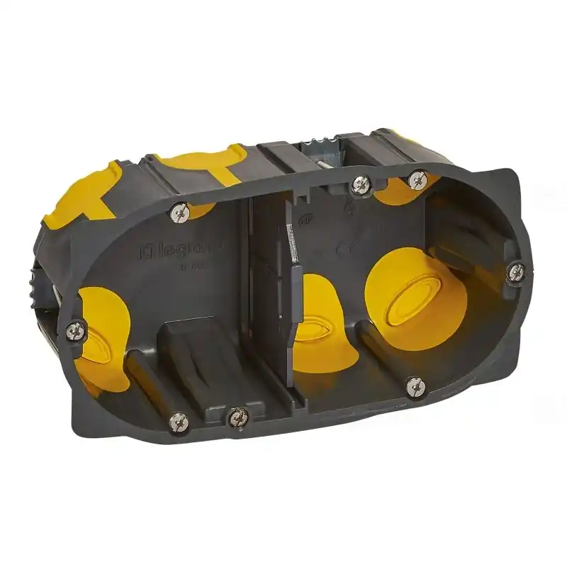 Népszerű Batibox süllyesztődoboz kettes doboz, gumis, 50 mm 080032L