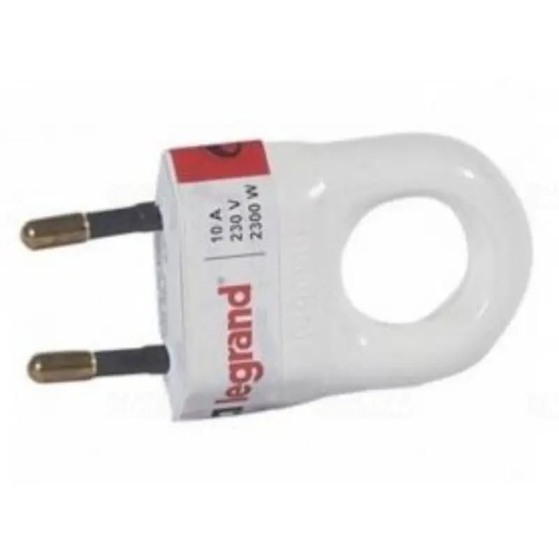 Legrand 050312 Dugvilla lapos 2P csatlakozó 10A, fehér műanyag földeletlen Rendeld meg most