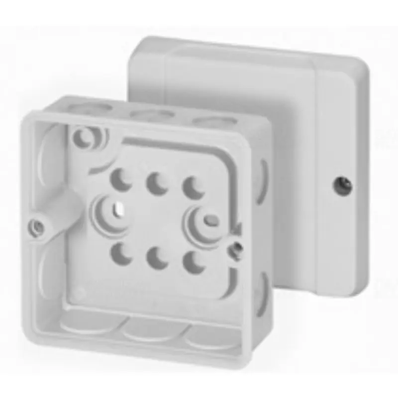 Eredeti Hensel DE 9320 kábelösszekötő doboz membrános, kapcsok nélkül, 88x88x50mm 6000659