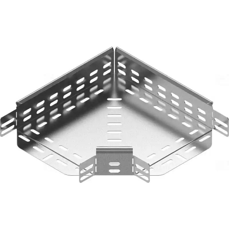 Gyors szállítás BAKS KKJ200H60 vízszintes sarokidom sarokösszekötővel 60x200mm 90 fokos 166220