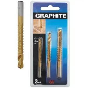 Graphite marófúró klt. 3r. 5,6,8mm tin-co. Utolsó esély