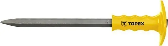 Korlátozott ajánlat Topex falvéső lapos 400*19mm kézvédővel
