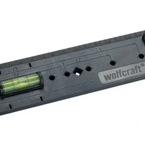 Akció Wolfcraft dobozfurat sablon vízszintezővel