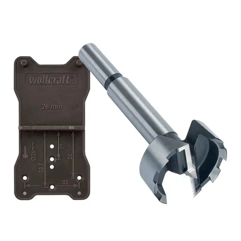 Eredeti Wolfcraft pántfúró sablon 8728000