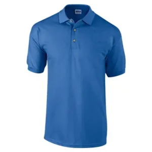 Eredeti Munkavédelmi póló Gildan galléros sötétkék XL