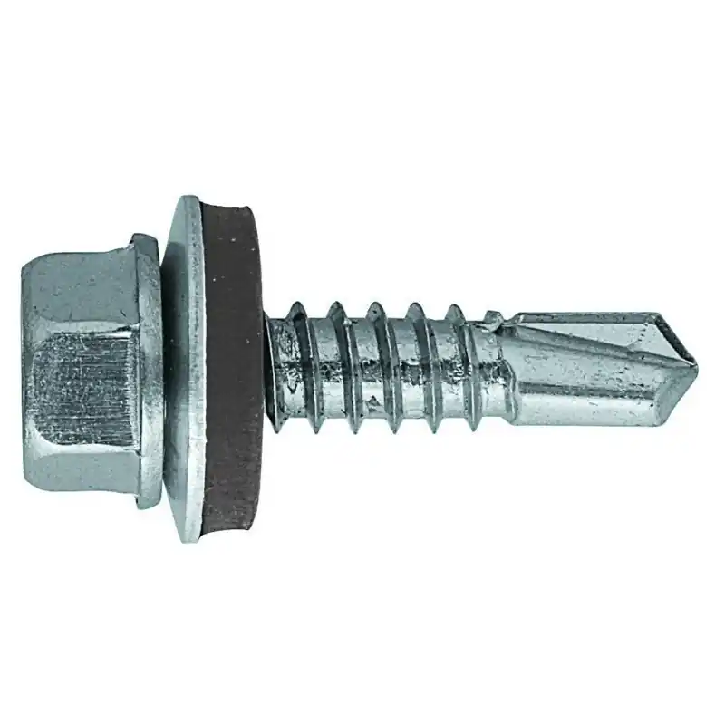 Önfúrós hatlapfejű lemezcsavar 4.8*19 EPDM alátéttel Kiváló minőség