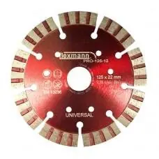 Gyors szállítás Flexmann gyémánttárcsa 125mm Turbo-szegmentált