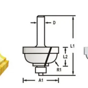 Autentikus Makita felsőmarókés Holker D-48583