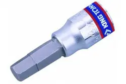 King Tony 1/4" hatszög bitfej 8mm Gyors szállítás