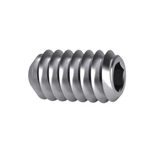 Rendeld meg most Rozsdamentes Hernyócsavar belső kulcsnyílású csavar M5x16 tölcséres