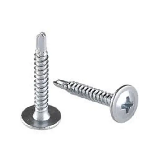 Korlátozott ajánlat Önfúró lemezcsavar,laposfejű 4.2*19 RAL9010 Fehér