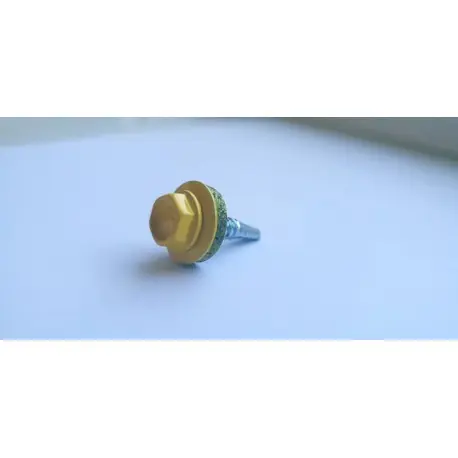 Vedd meg most Önf. Htl lemezcsavar 4.8*35mm fához+EPDM RAL 1021 Mustársárga