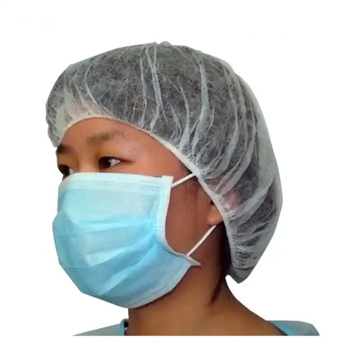 Egészségügyi maszk hajhálóval Prémium