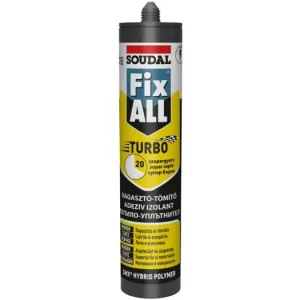 Soudal Fix-all turbo univerzális tömítő-ragasztó Biztonságos fizetés