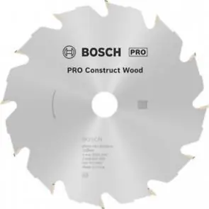 Alacsony ár Bosch PRO Construct Wood körfűrészlap, 160 x 2,6 x 20 mm<br/>