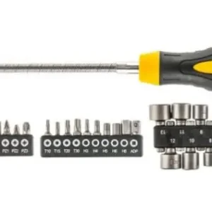 Legjobb ár Topex csavarhúzó készlet flexibilis nyéllel 31 részes