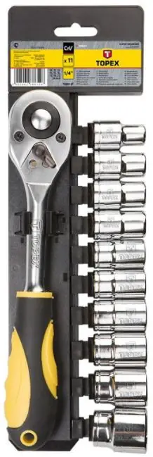 Topex dugókulcs készlet 1/2" 11 részes Legjobb ár