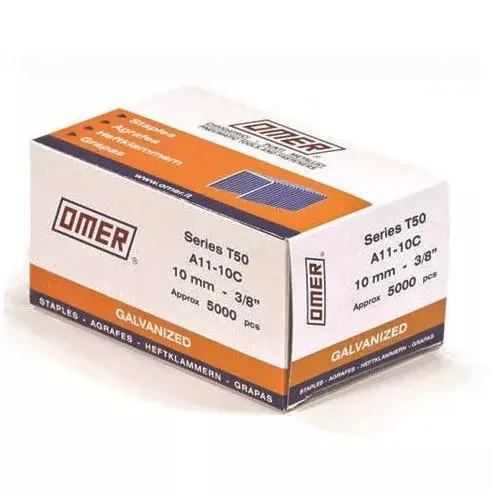 Omer Tűzőkapocs 42/18mm11/16" Gyors szállítás