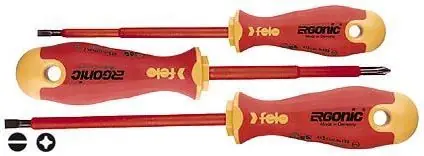 Pénzvisszafizetés Felo Ergonic 1000V csavarhúzó klt. 3r.