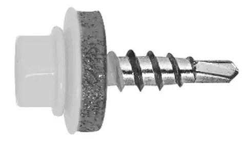 Népszerű Fűzőcsavar 4,8x19 hatlapfejű szürkésfehér RAL9002 DIN7504K