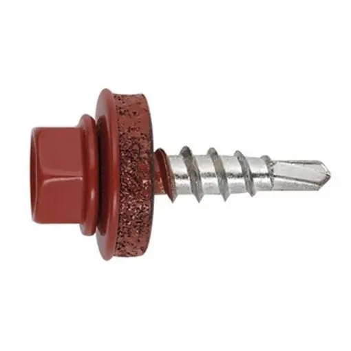 Önf. Htl lemezcsavar 4.8*35mm fához+EPDM RAL 3020 Trafik Piros Utolsó esély