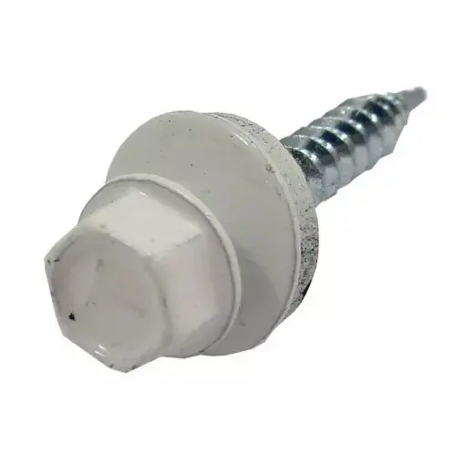 Önf. Htl lemezcsavar 4.8*35mm fához+EPDM RAL 9002 Szürkésfehér Kedvezmény