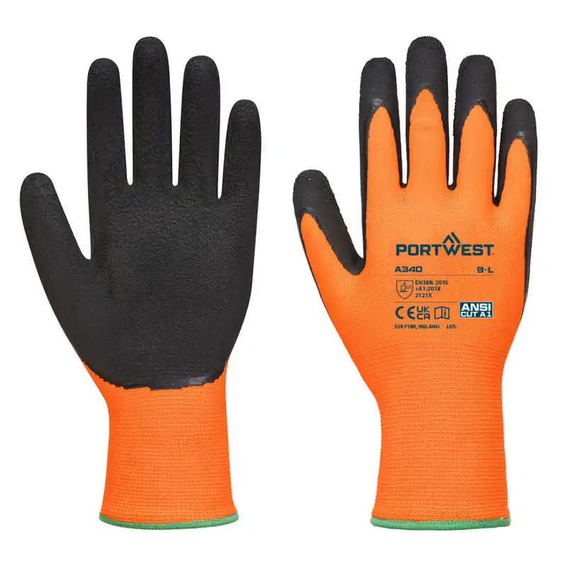 Portwest Hi-Vis Grip védőkesztyű - Latex Rendeld meg most