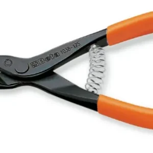 Prémium 1037 140X13 45°-os hajlított külső Seeger-fogó, barnított, PVC-bevonattal - Beta - 010370014