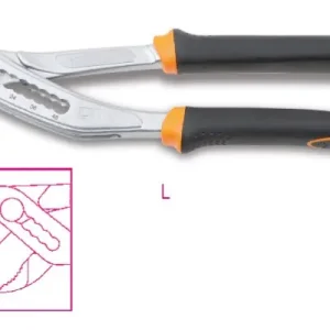 1048BM 250 Vízpumpafogó, villás, bimateriál nyél - Beta - 010480215 Gyors szállítás