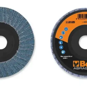 Újdonság 11202B 40 Csiszolótárcsák cirkónium csiszolóvászonnal, műanyag csiszolótalp, dupla lamellás kivitel - Beta - 112020104