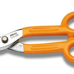 1112 200 Bádogos olló amerikai modell, krómozott, nyél PVC-bevonattal - Beta - 011120020 Akció