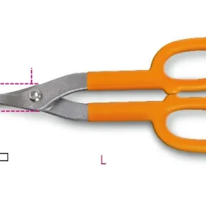 1114 350 Bádogos olló amerikai modell, keskeny, egyenes élekkel - Beta - 011140340 Eredeti