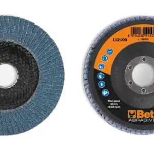 11210A 60 Csiszolótárcsák cirkónium csiszolóvászonnal, üvegszál csiszolótalp, egylamellás kivitel - Beta - 112100006 Kiárusítás