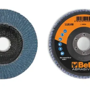 11210B 80 Csiszolótárcsák cirkónium csiszolóvászonnal, üvegszál csiszolótalp, egylamellás kivitel - Beta - 112100108 Ingyenes szállítás