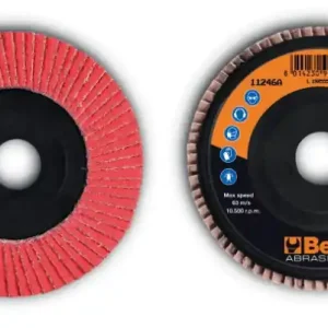 11246A 40 Csiszolótárcsák kerámia bevonatú csiszolóvászonnal, műanyag csiszolótalp, egylamellás kivitel - Beta - 112460004 Utolsó esély