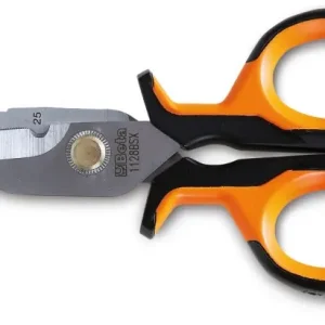 Prémium 1128BSX Műszerész olló lépcsős maróprofillal, tokban - Beta - 011280061