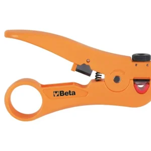 1144T Kábelcsupaszoló, zsebben elfér, kábelvágóval - Beta - 011440060 Expressz szállítás