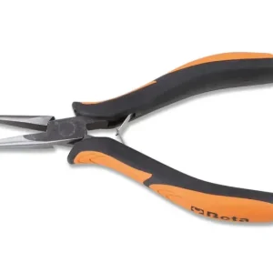 Utolsó esély 1177BM Elektronikai félkerekcsőrű fogó, hosszított kivitel bimateriális szár - Beta - 011770101