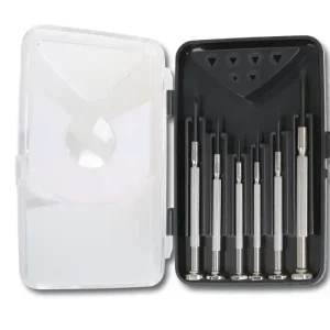 1229LP/A6 6 részes műszerész csavarhúzó szerszám készlet hasítottfejű csavarhoz kofferban - Beta - 012290300 Akció