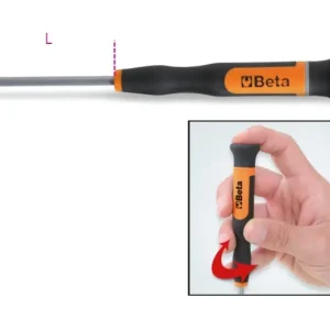 1257BE 3,2 Műszerész csavarhúzó - hatszögű - Beta - 012570085 Kiárusítás