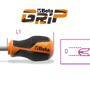 Legjobb ár 1262N 6x30 Phillips®-csavarhúzó, extra rövid penge - Beta - 012620106