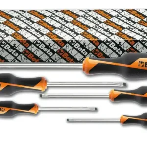 Olcsó 1264/S5 Csavarhúzókészlet hernyócsvarokhoz, 5 darabos - Beta - 012640305