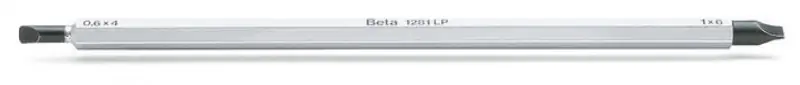 1281LP/1 Cserélhető csavarhúzószár hasítottfejű csavarokhoz - Beta - 012810302 Biztonságos fizetés