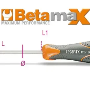 Olcsó 1298RTx 15 Imbusz csavarhúzó Tamper Resistant Torx®-csavarokhoz - Beta - 012980015