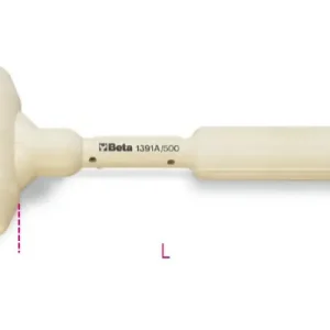 1391A 500 Csempéző kalapács, fehér gumiból - Beta - 013910205 Legjobb ár