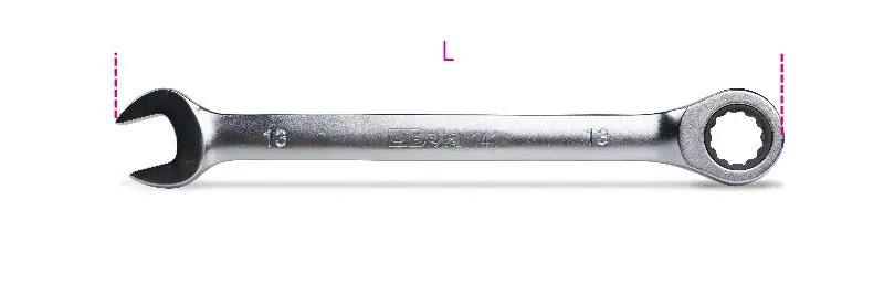 141/16 EGYENES, RÖVID CSILLAG-VILLÁSKULCS RACSNIVAL - Beta - 001410016 Újdonság