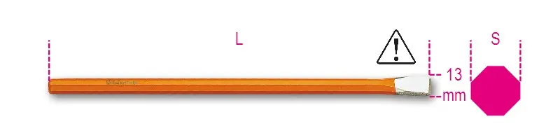 1701NE4 Villanyszerelő laposvéső - Beta - 017010409 Csak ma