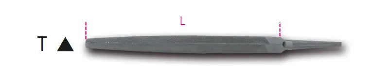 1718A10/T Háromszög egyengető reszelő markolat nélkül - Beta - 017180043 Ajánlat